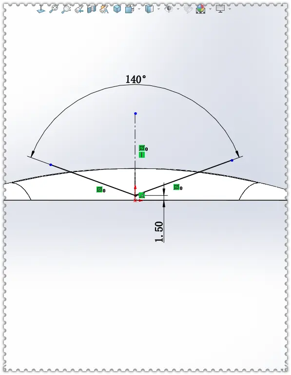 solidworks慢慢出现轮廓